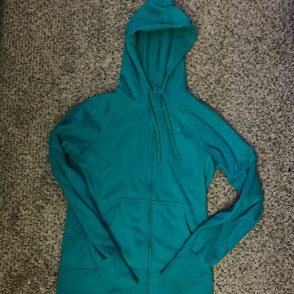 The North Face Sweaters - Woman’s turquoise North Face sweater